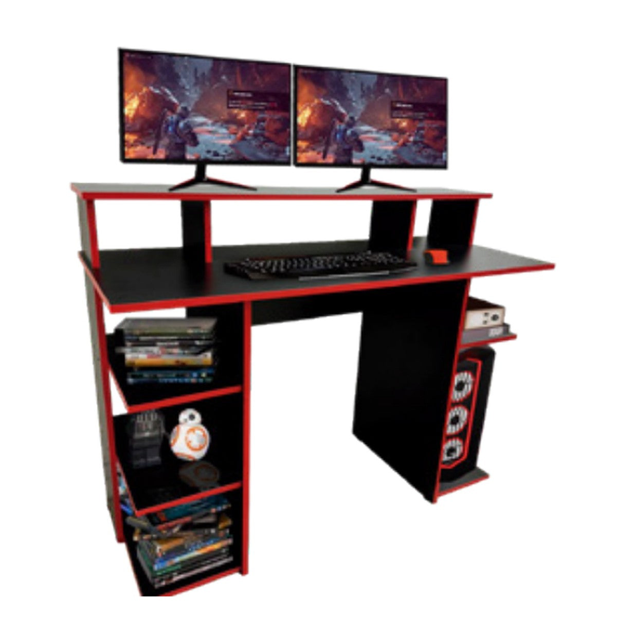 Escritorio Gamer Liverpool con Alzada