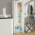 Escobero 2 Puertas 180 cm Blanco