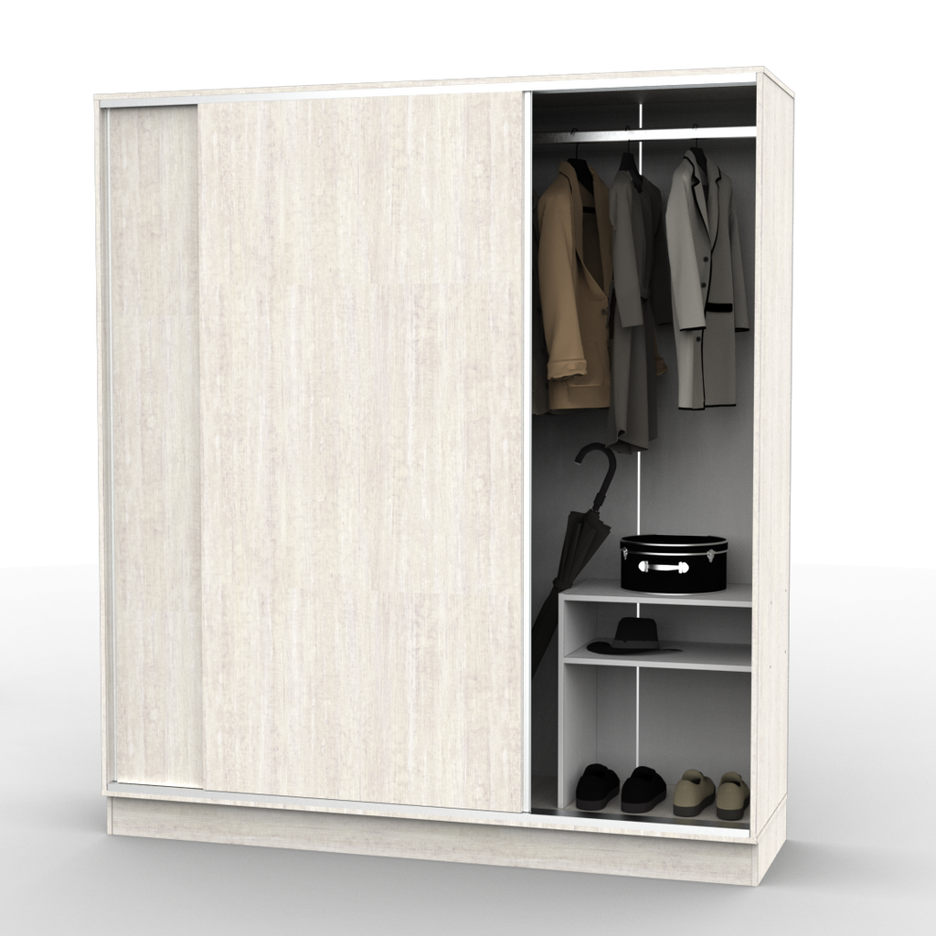Placard Corredizo 180 cm con Zapatero Venezia