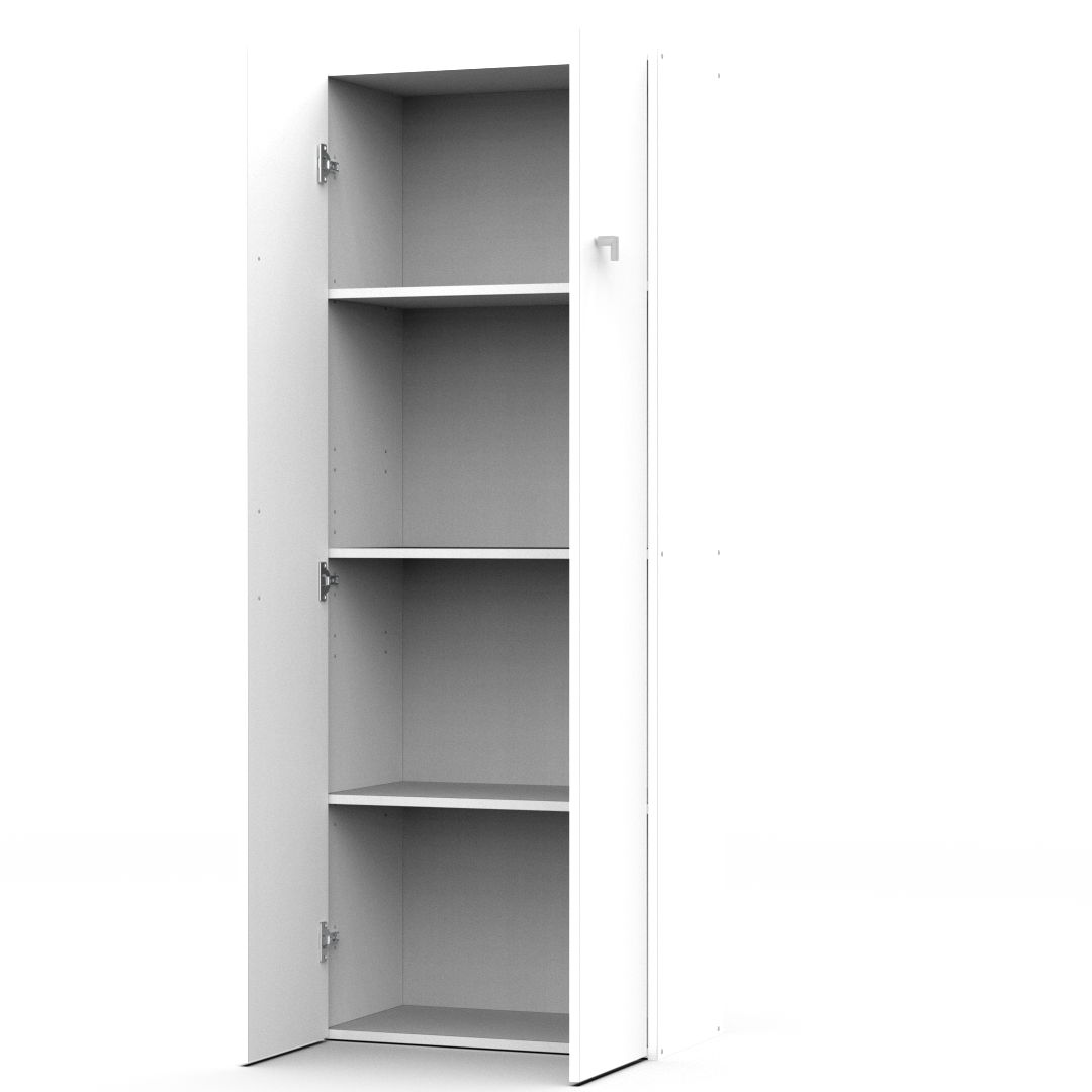 Despensero 2 Puertas 150 cm Blanco