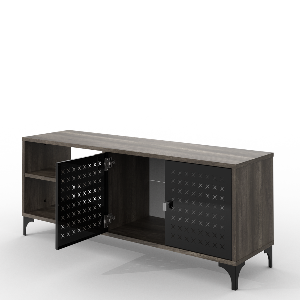 Rack de Tv 130 cm Soho Canyon Negro