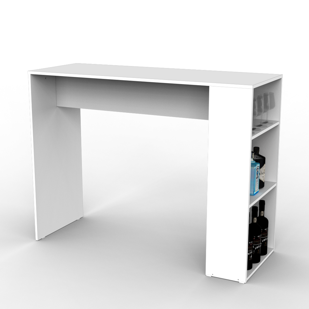 Barra Desayunadora 120 cm Blanco