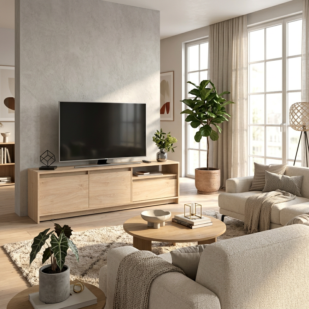 Rack De Tv 180 cm Roble Kendal