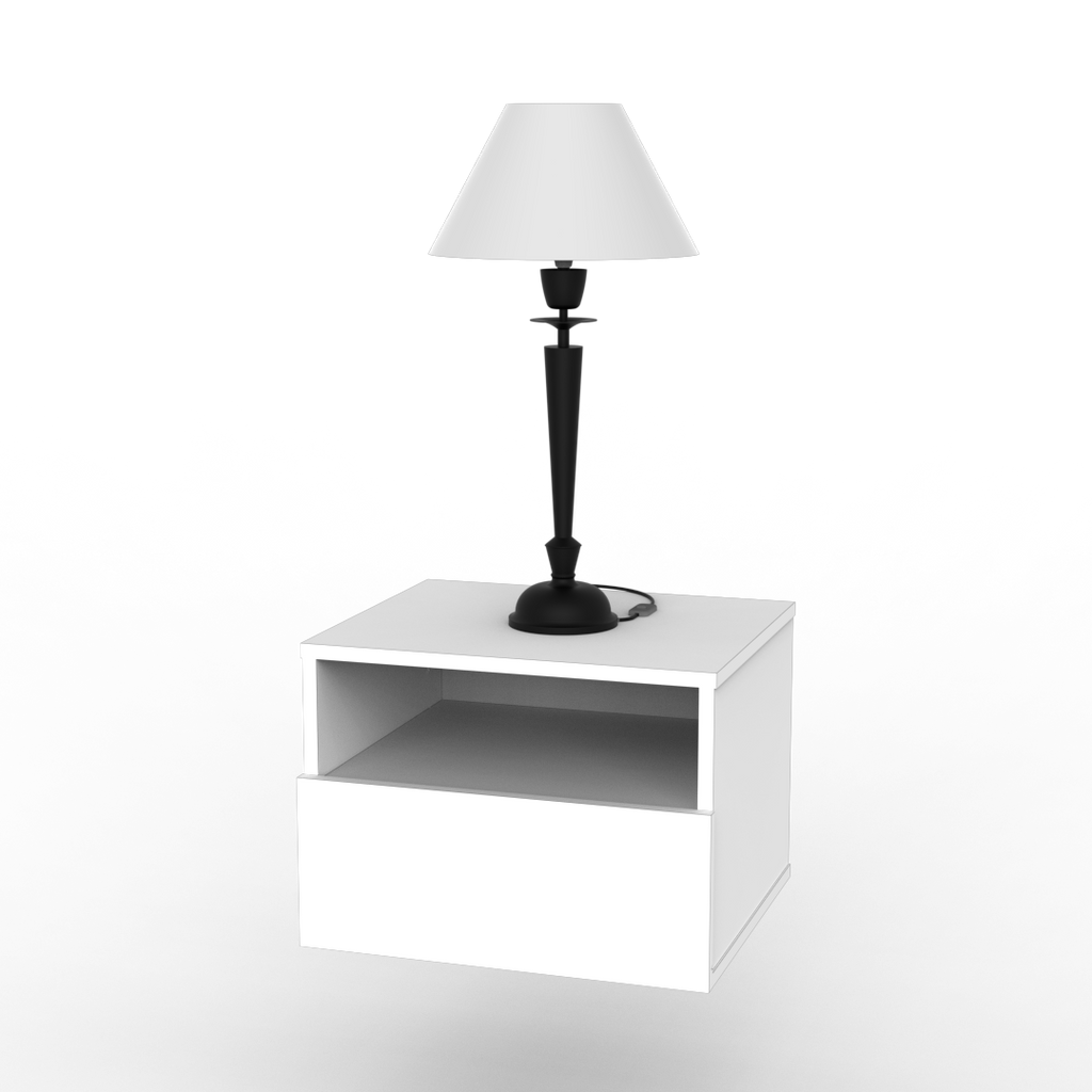 Mesa De Luz Flotante Blanca
