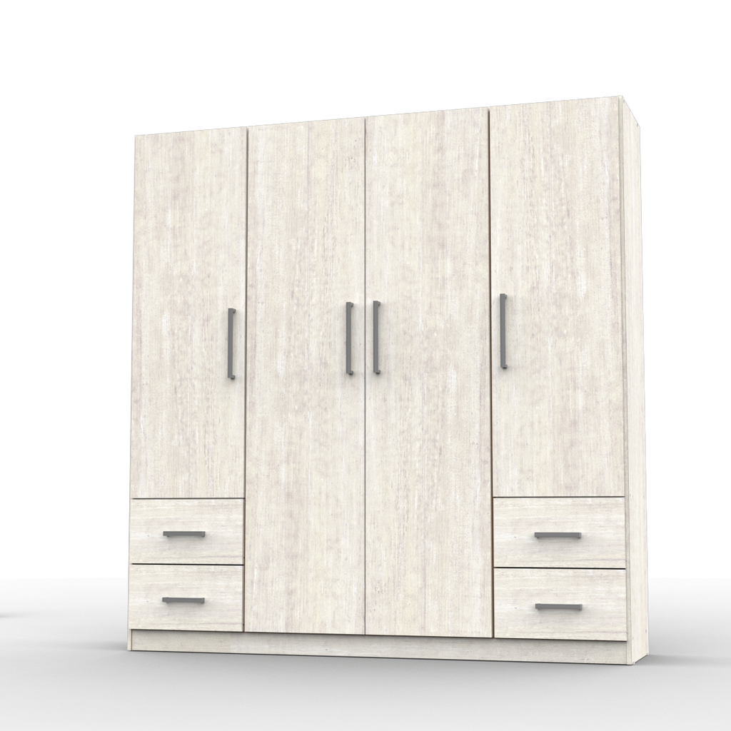 Placard 4 Puertas 173 cm Venezia