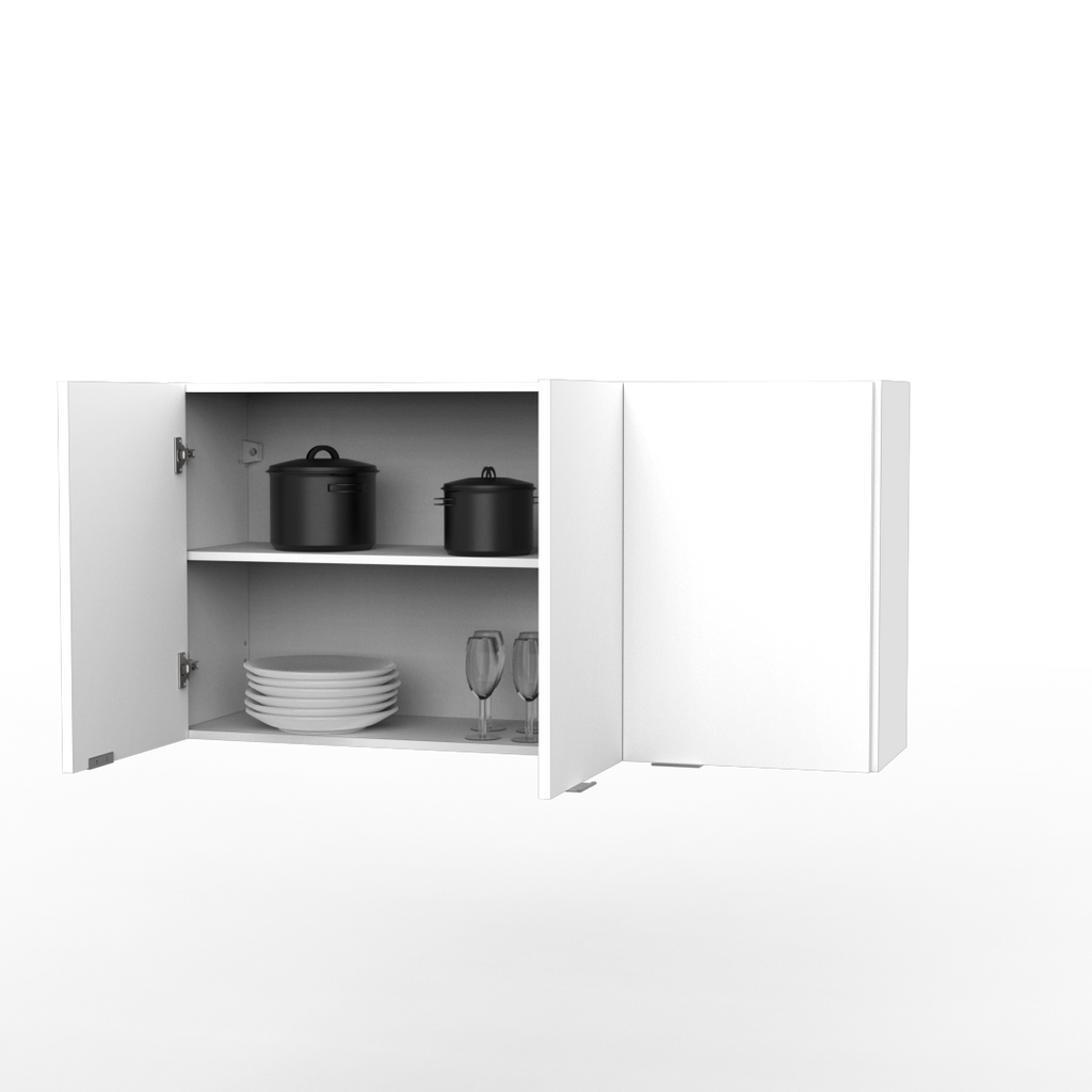 Alacena Confort 120 cm Blanco
