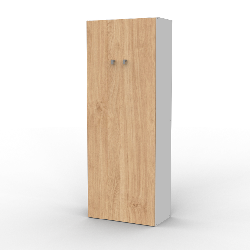 Despensero 2 Puertas 150 cm Blanco Roble Kendal