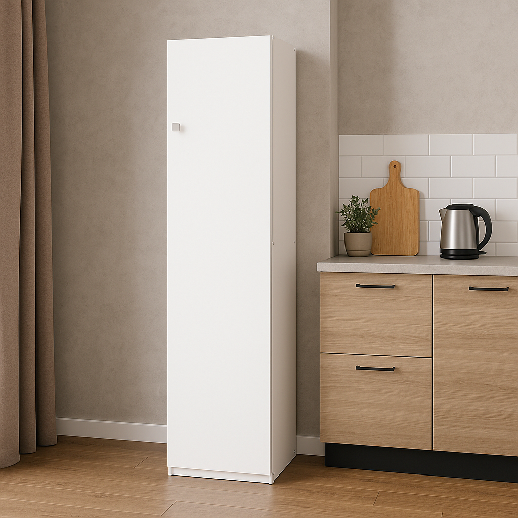 Despensero 1 Puerta 150 cm Blanco