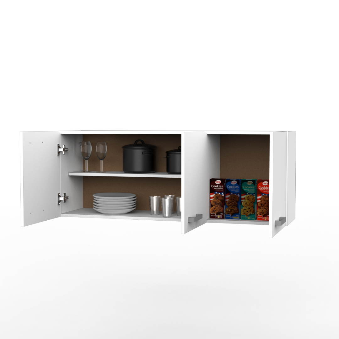 Alacena 120 cm Blanca