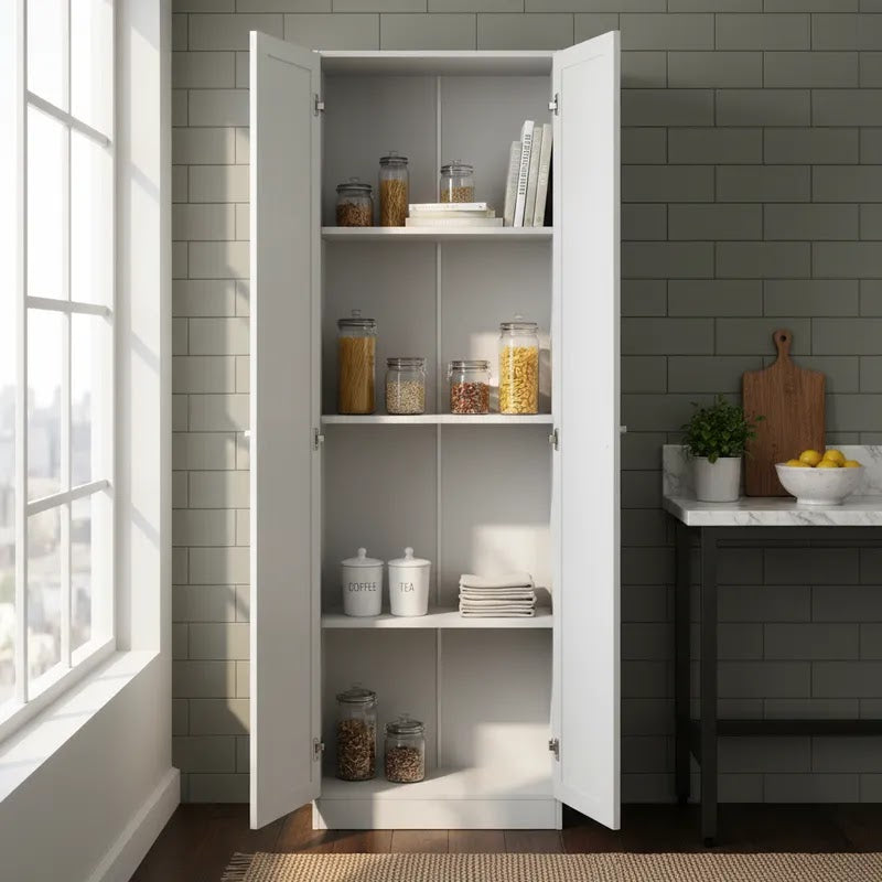 Despensero 2 Puertas 180 cm Blanco