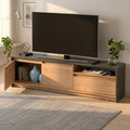 Rack De Tv 180 cm Gris Roble Kendal
