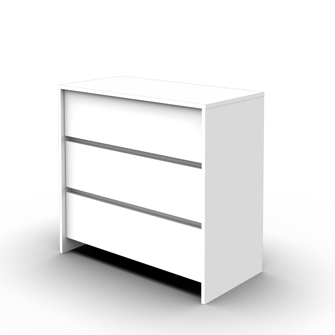 Cómoda Niza 90 cm Blanco