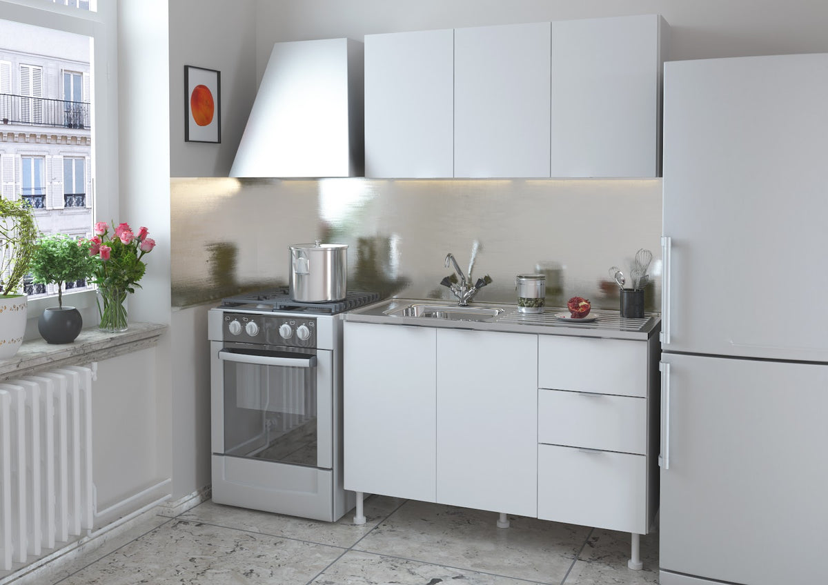 Bajo Mesada Confort 140 cm Blanco