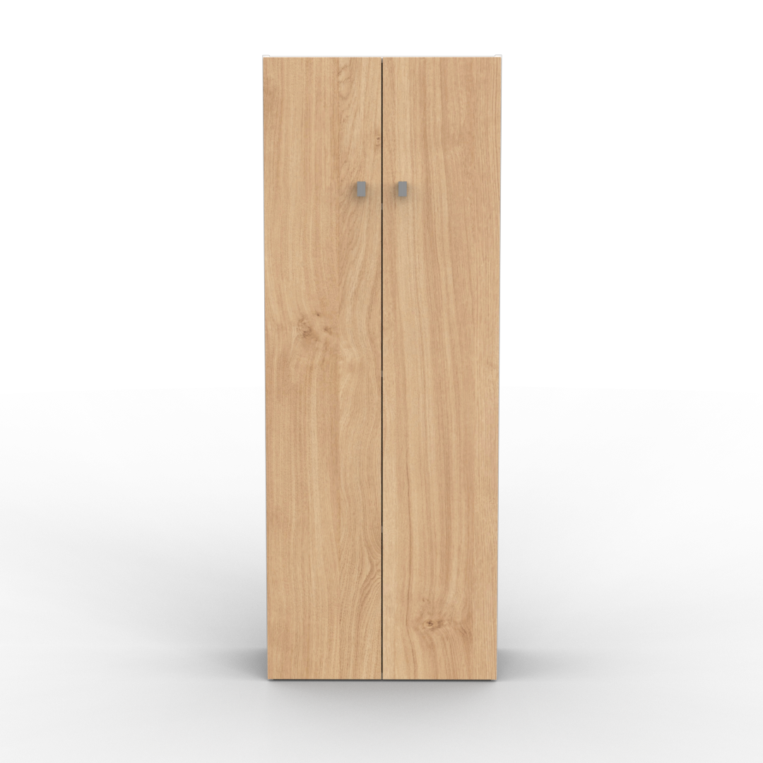 Despensero 2 Puertas 150 cm Blanco Roble Kendal