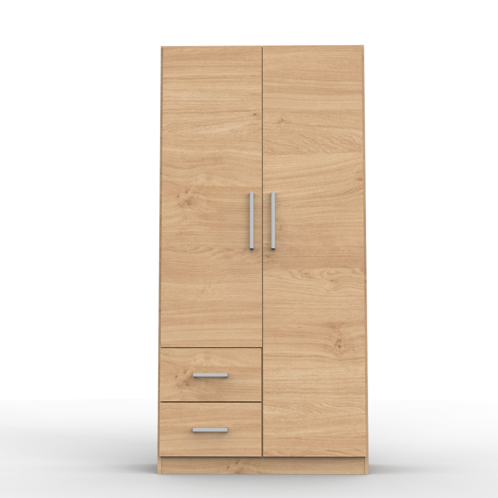 Placard 2 Puertas 87 cm Roble Kendal