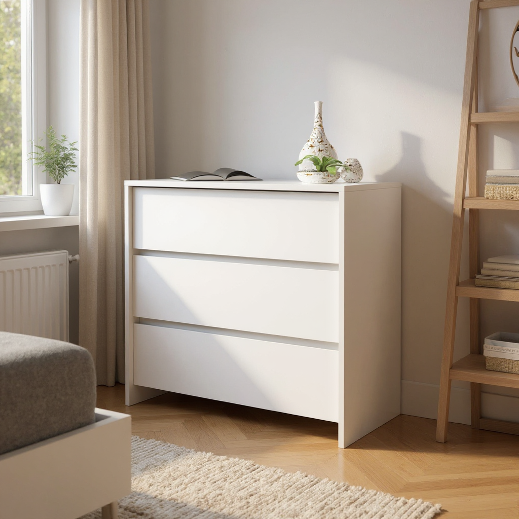 Cómoda Niza 90 cm Blanco