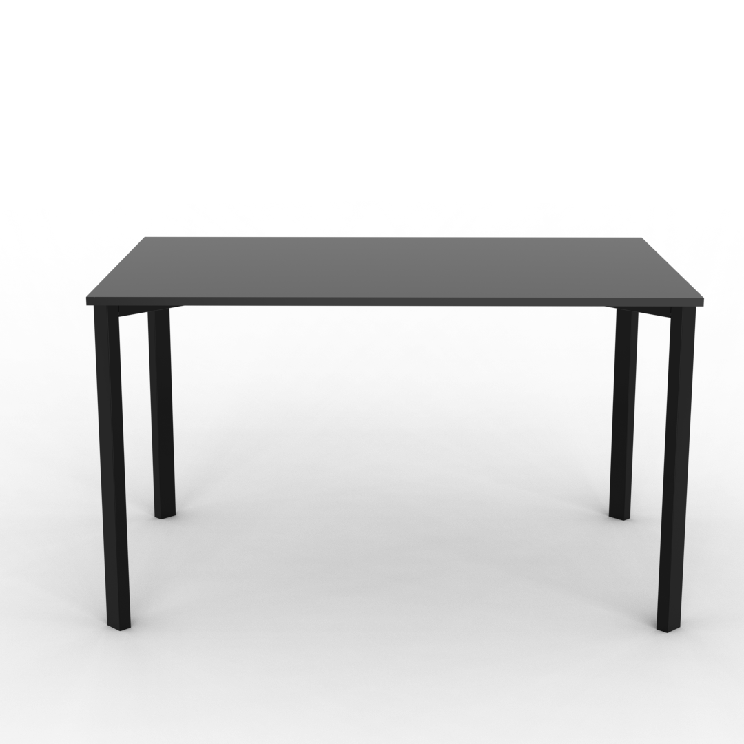 Mesa Milano Rectangular 130 cm Negro