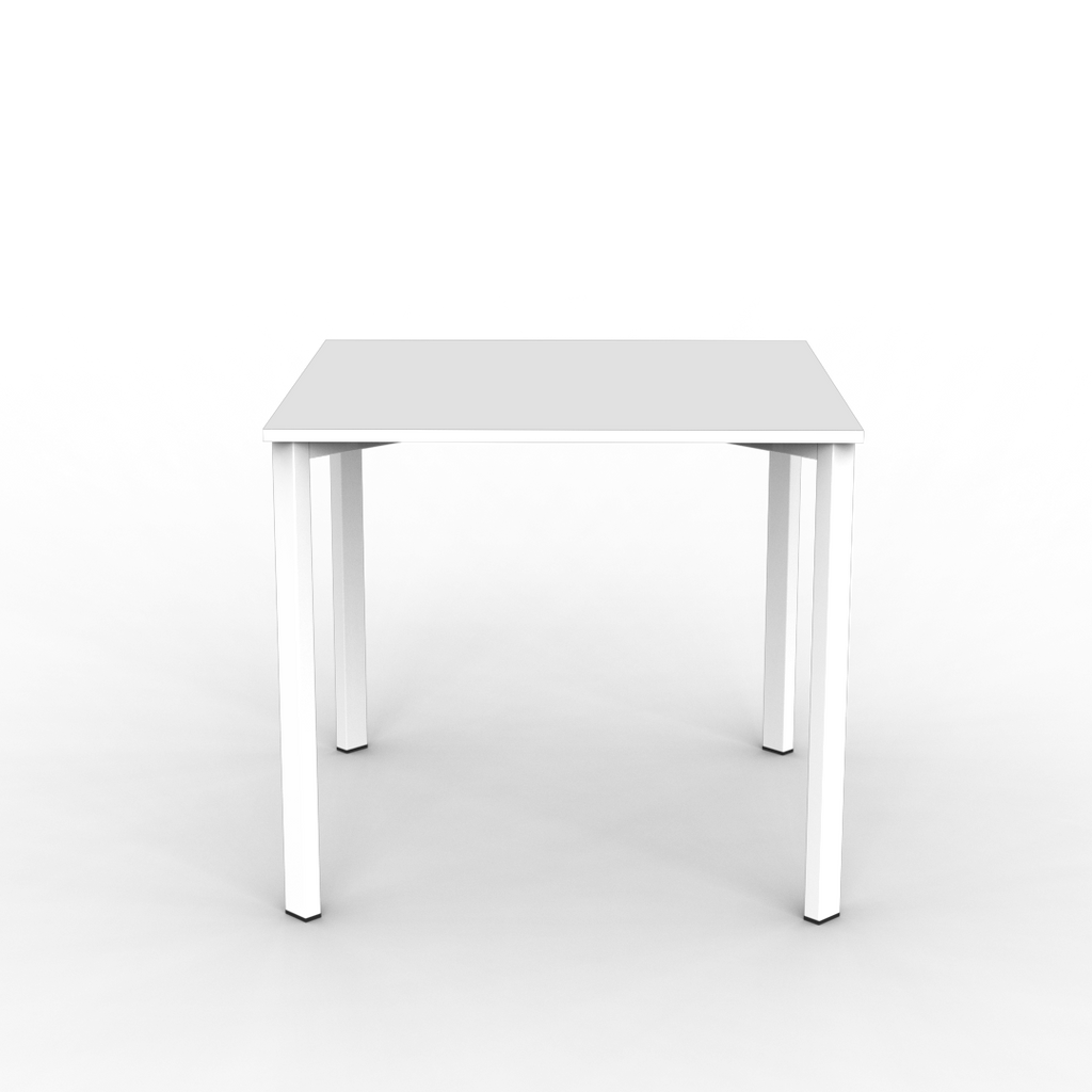Mesa Milano Cuadrada 85 cm Blanco