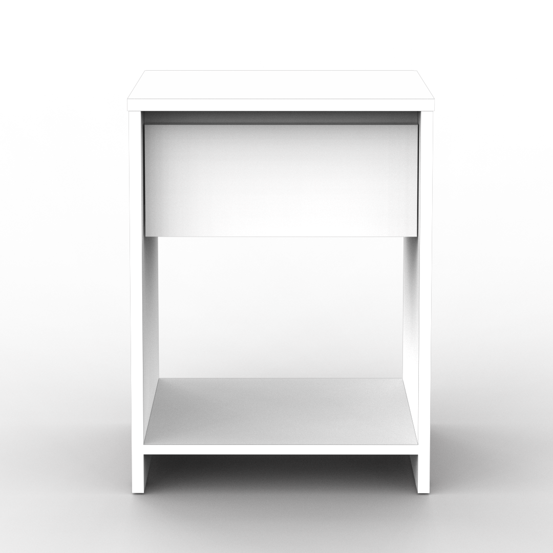 Mesa de Luz Niza 60 cm Blanca