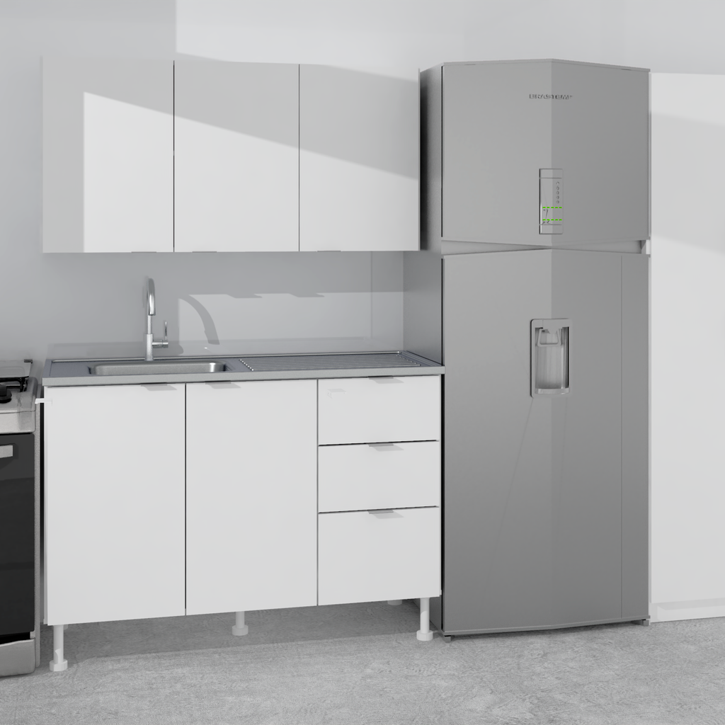Alacena Confort 120 cm Blanco