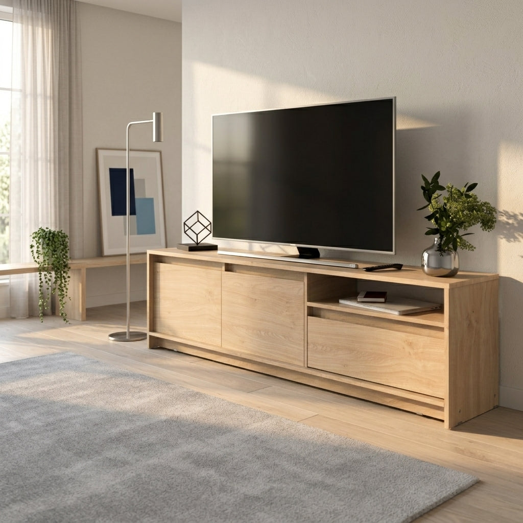 Rack De Tv 180 cm Roble Kendal