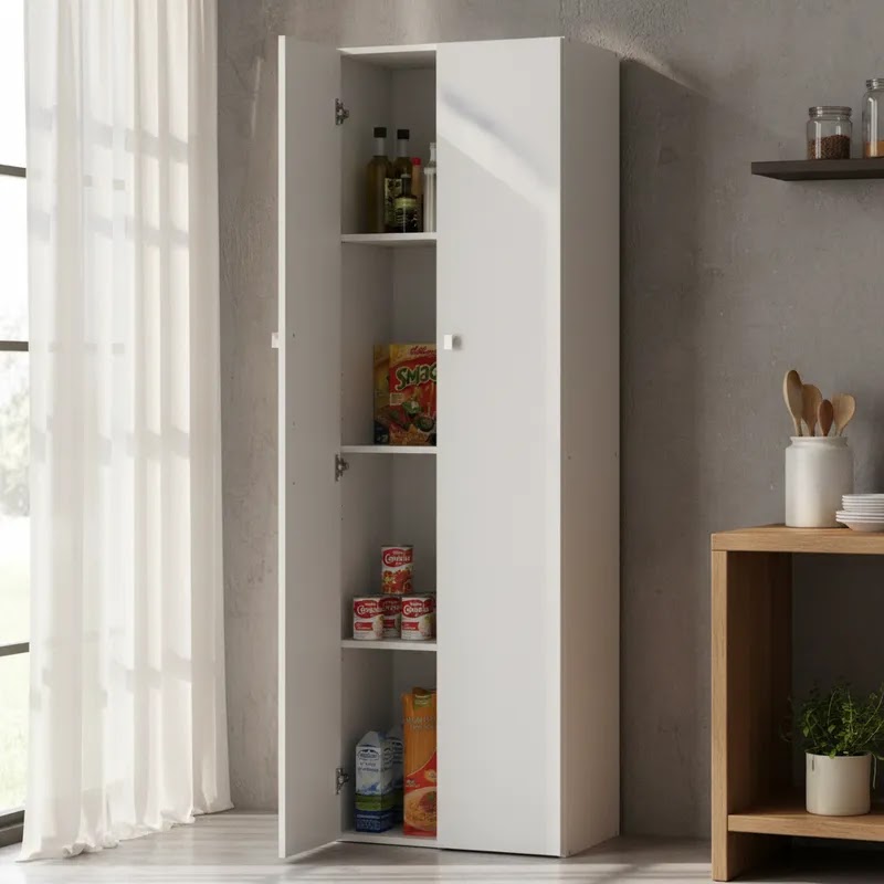 Despensero 2 Puertas 180 cm Blanco