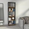 Biblioteca Niza 60 cm Gris Roble Kendal