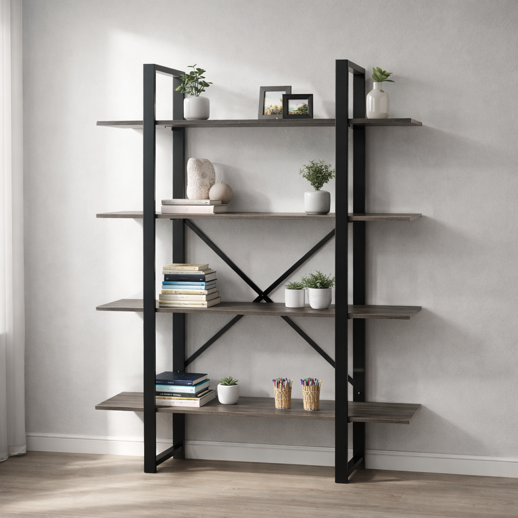 Estantería Soho 175 cm Canyon Negro