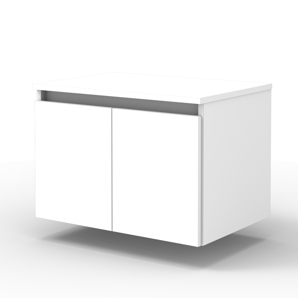 Vanitory 60 cm 2 Puertas Blanco