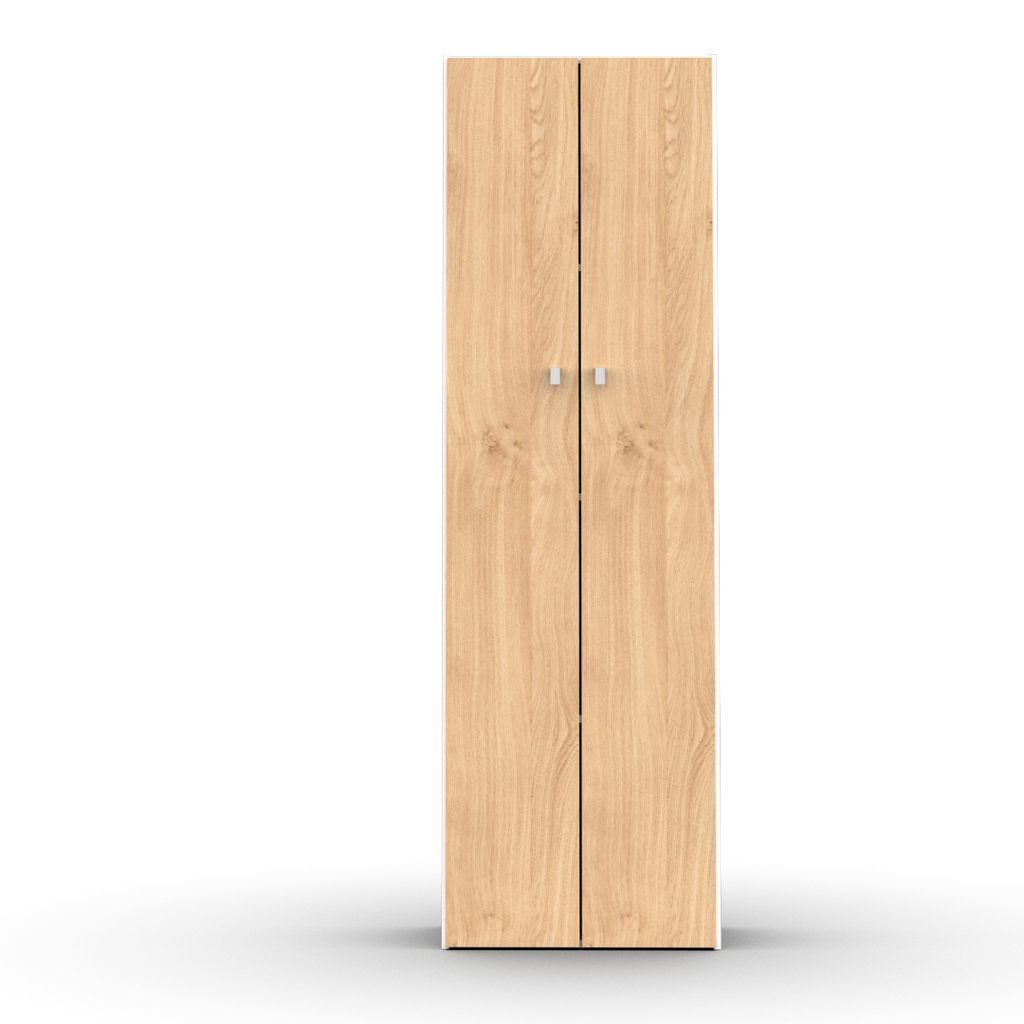 Despensero 2 Puertas 180 cm Blanco Roble Kendal