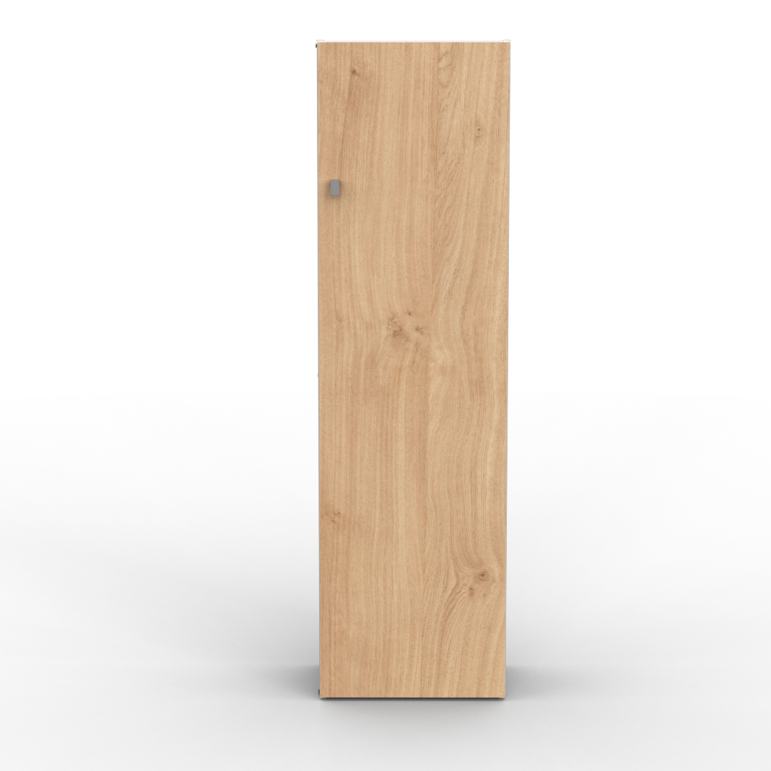 Despensero 1 Puerta 150 cm Blanco Roble Kendal