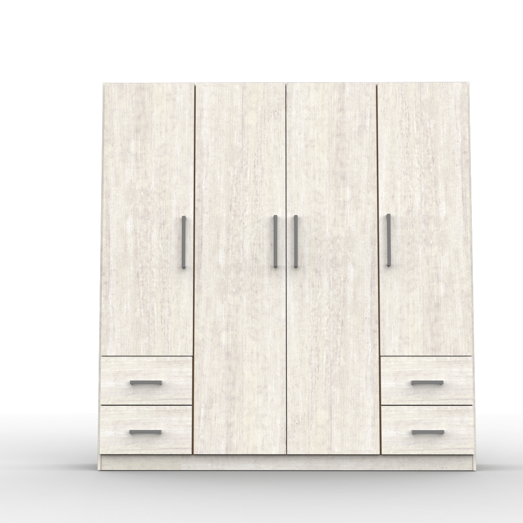 Placard 4 Puertas 173 cm Venezia