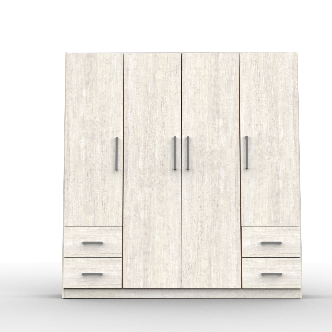Placard 4 Puertas 173 cm Venezia