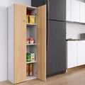 Despensero 2 Puertas 150 cm Blanco Roble Kendal