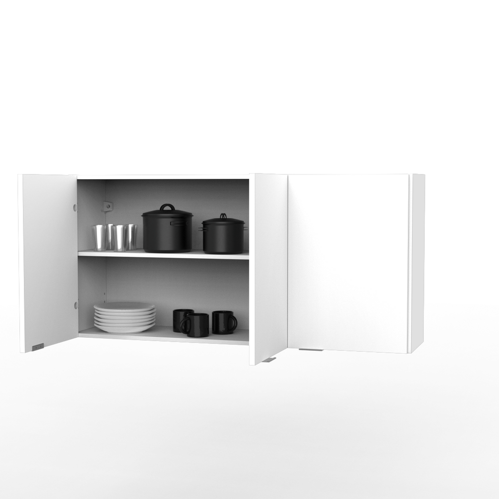 Alacena Confort 140 cm Blanco
