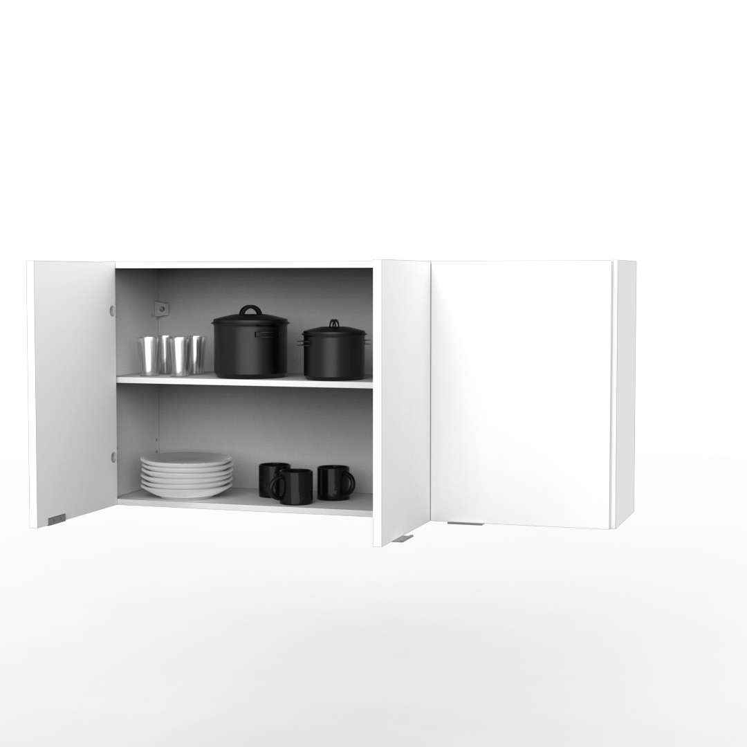 Alacena Confort 140 cm Blanco