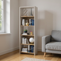 Biblioteca Niza 60 cm Gris Arcilla Roble Kendal