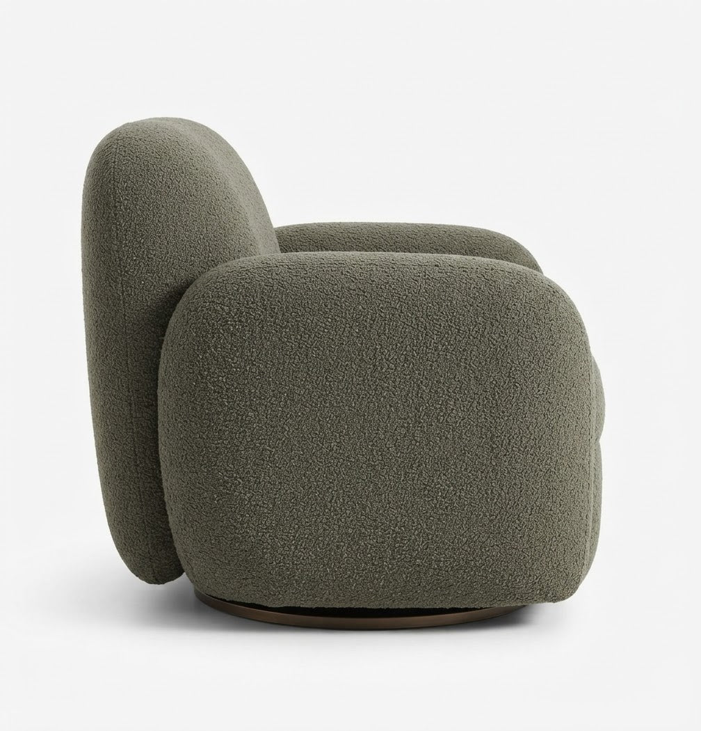 Poltrona Ellis vista lateral