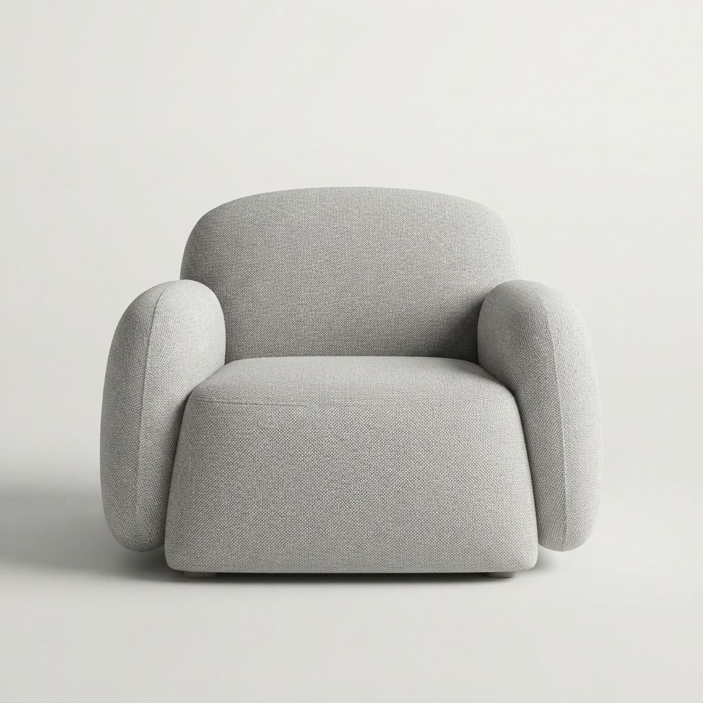 Poltrona Ellis vista frontal
