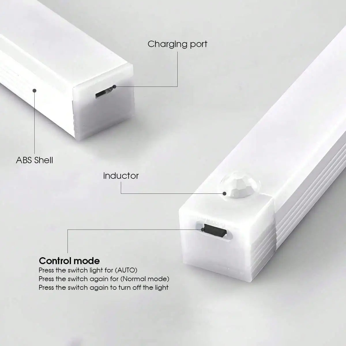 Luz LED Magnética Recargable con Sensor