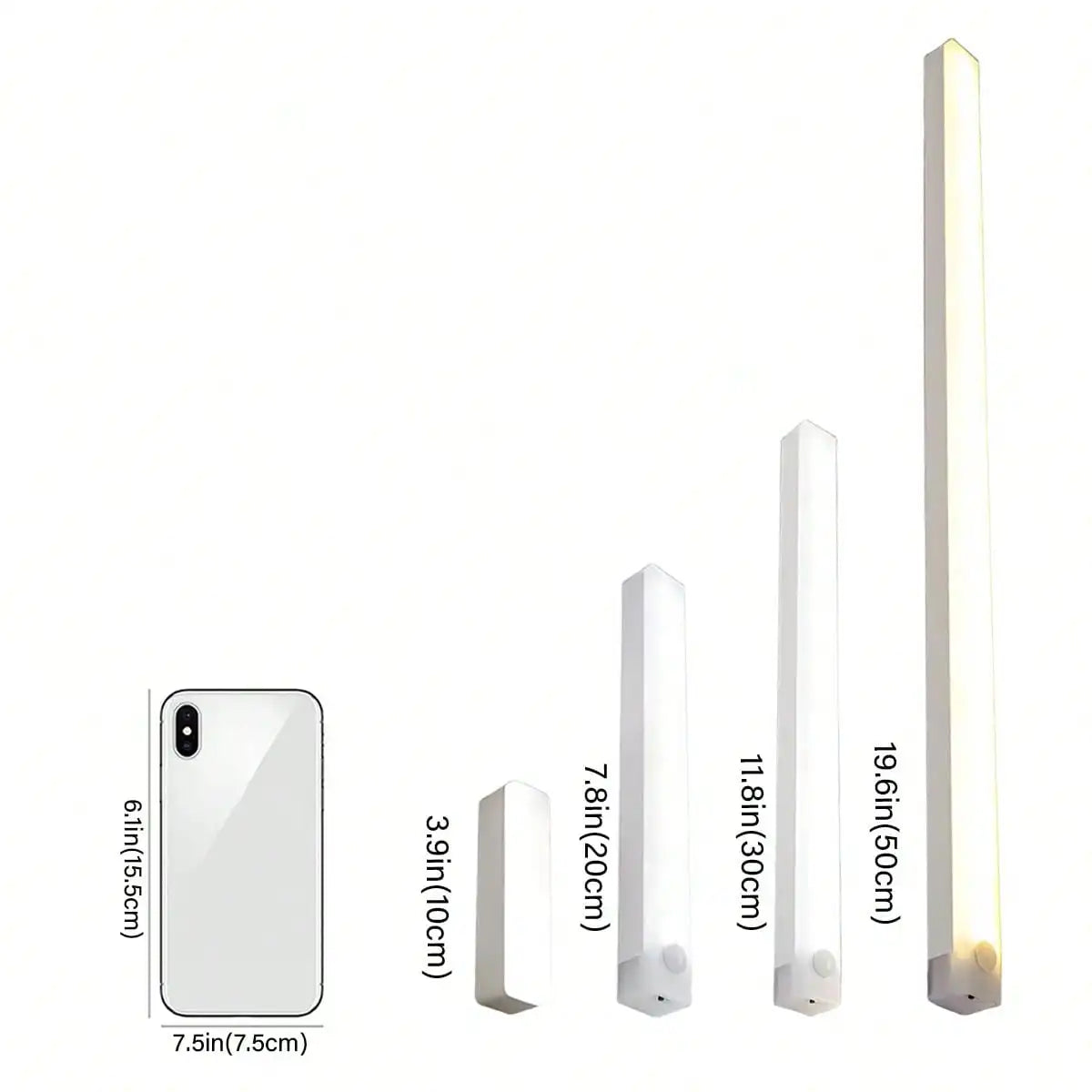 Luz LED Magnética Recargable con Sensor